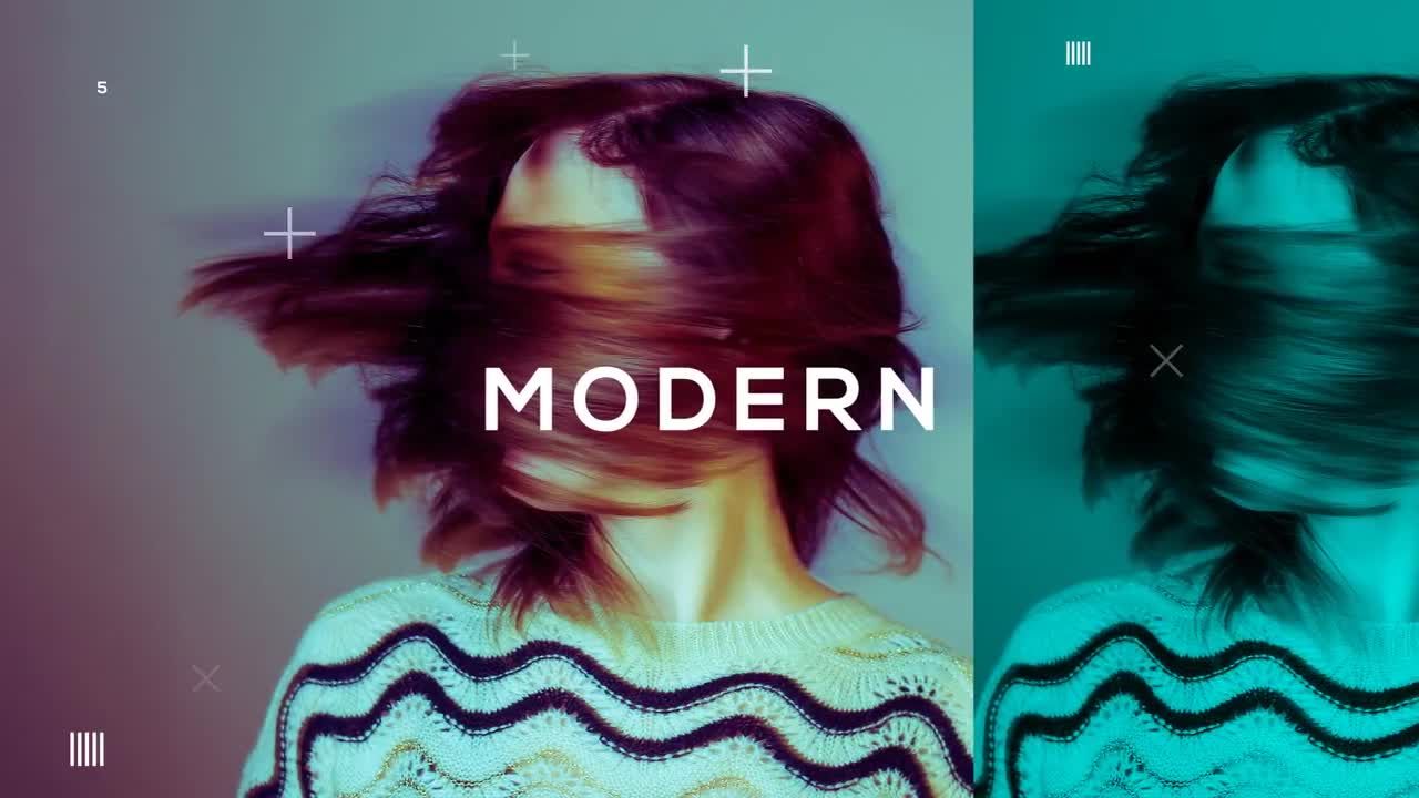 抽象时尚开启者素材库精选AE模板