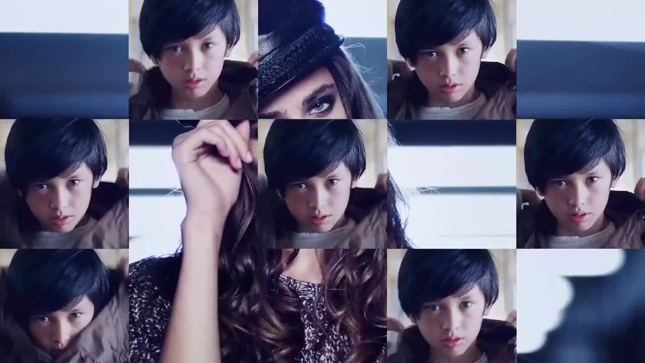 富有创意的平铺闪烁效果开场白Pr模板