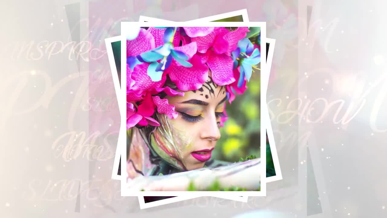 快速幻灯片开启炫酷动画素材库精选PR模板