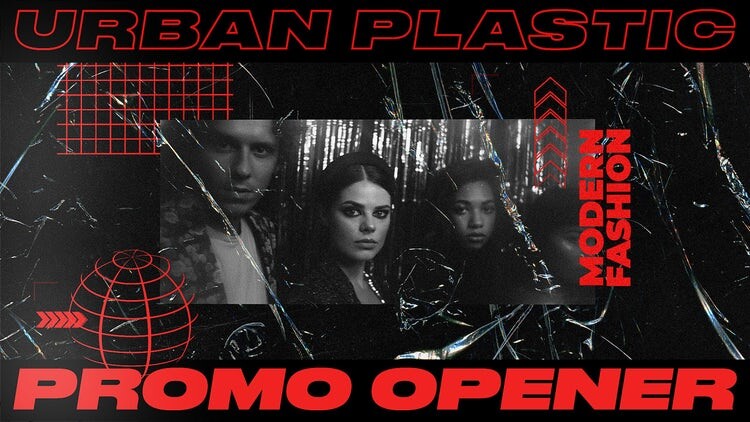 动感活力的城市宣传片素材库精选AE模板