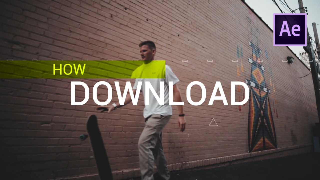 时尚动态马赛克格子转场特效素材库精选AE模板