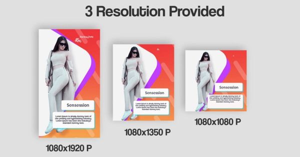 新媒体社交媒体宣传推广视频素材库精选AE模板 Social Media Posts V1