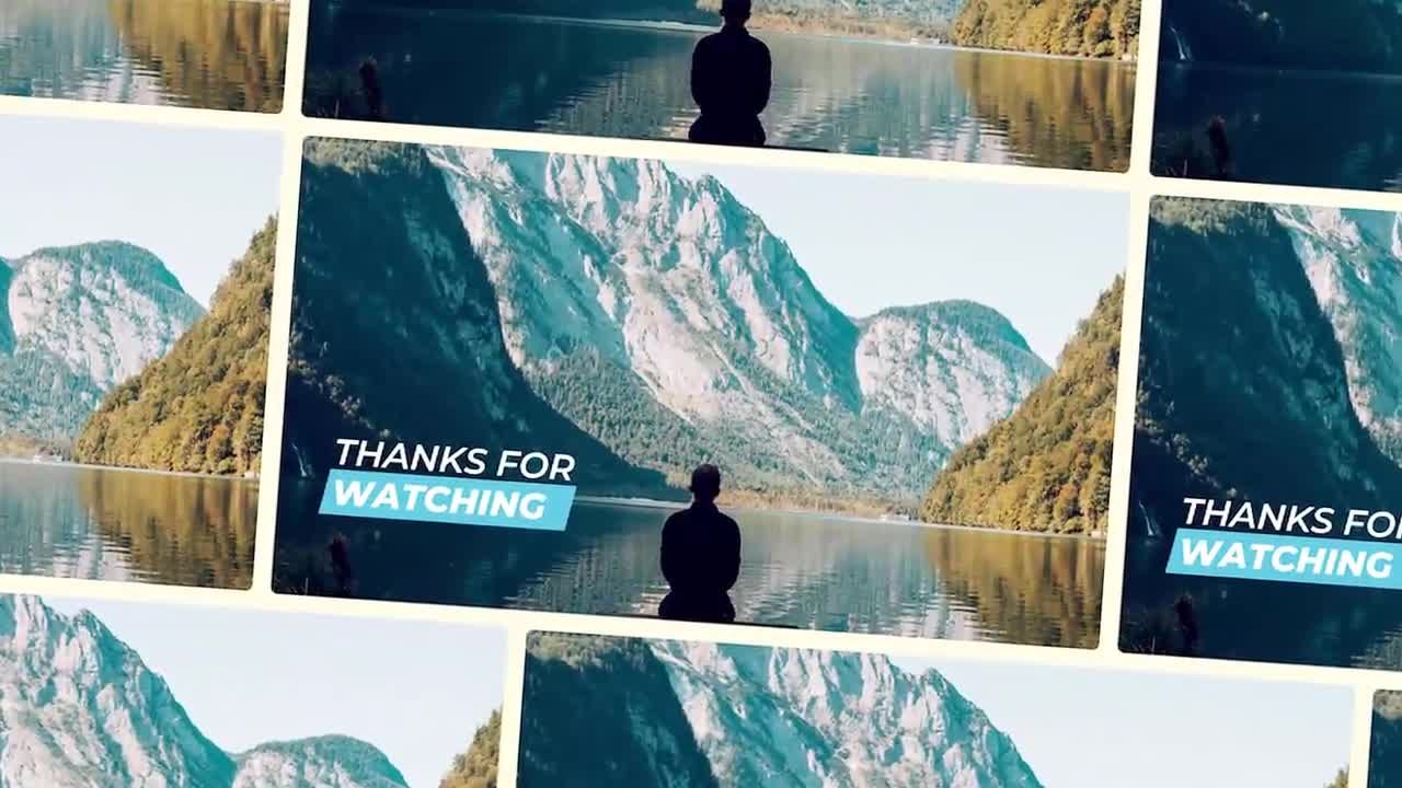 色彩动画PR模板