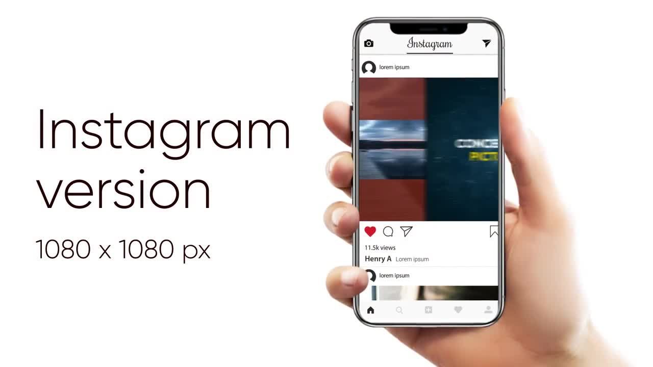 时尚简单创意的能源促销素材库精选AE模板