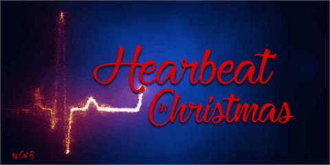Heartbeat in Christmas font素材之家精选英文字体
