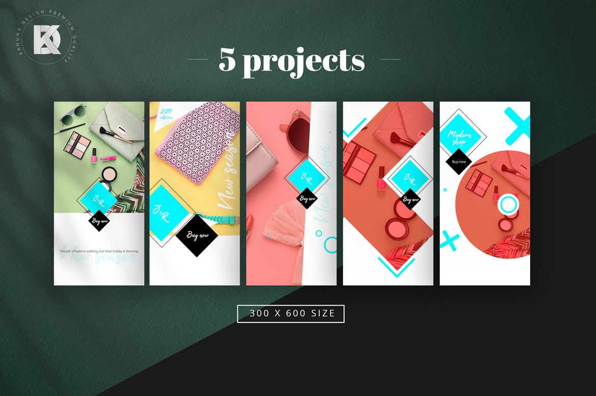 网上商城Banner广告图设计模板 Shop Banners Pack插图(2)