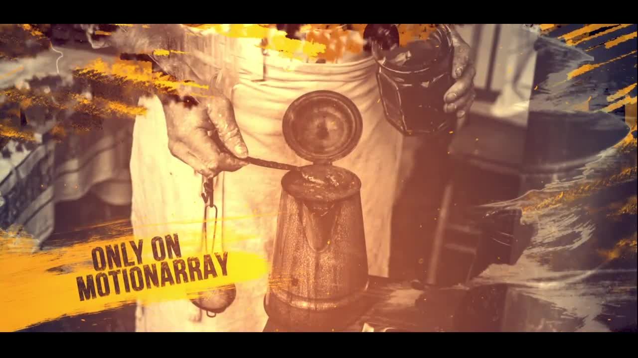 时尚笔刷效果素材库精选AE模板