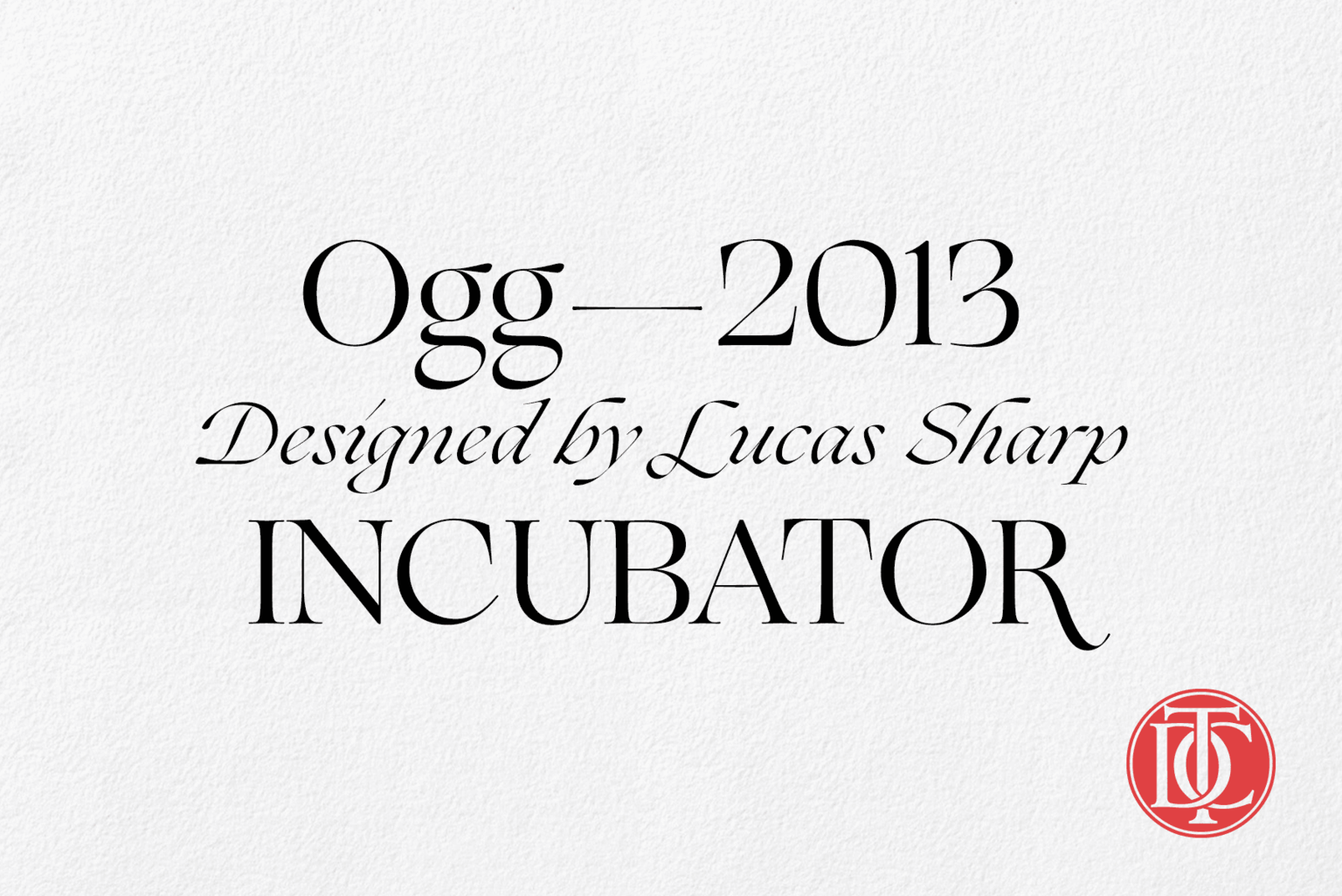 Ogg Font Family插图1