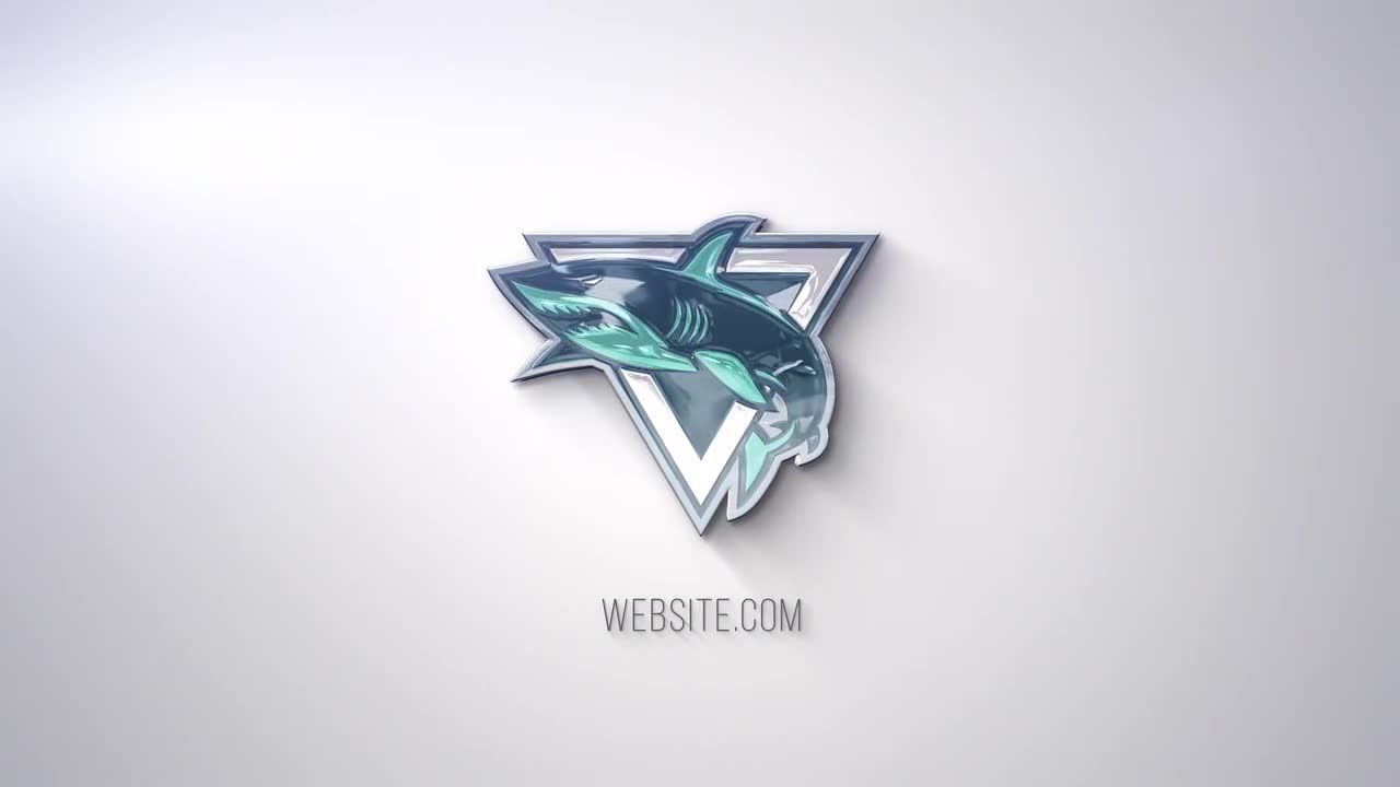 动态光辉粒子汇聚logo特效素材库精选AE模板