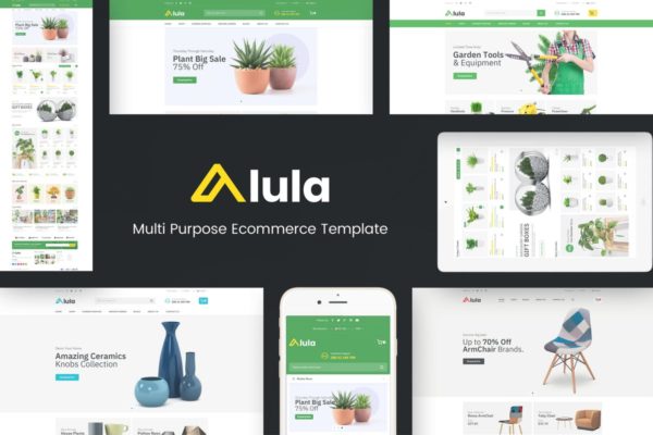 多用途外贸电商平台OpenCart电商主题模板素材库精选下载 Alula – Multipurpose OpenCart Theme