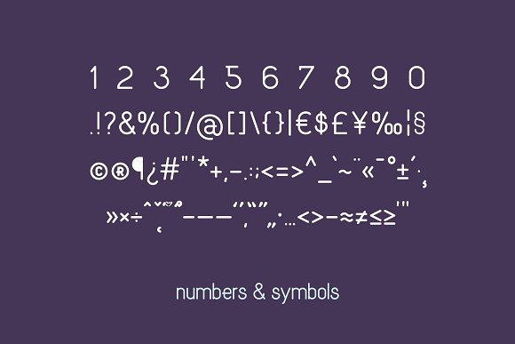 Hover Classic Extended Font插图3
