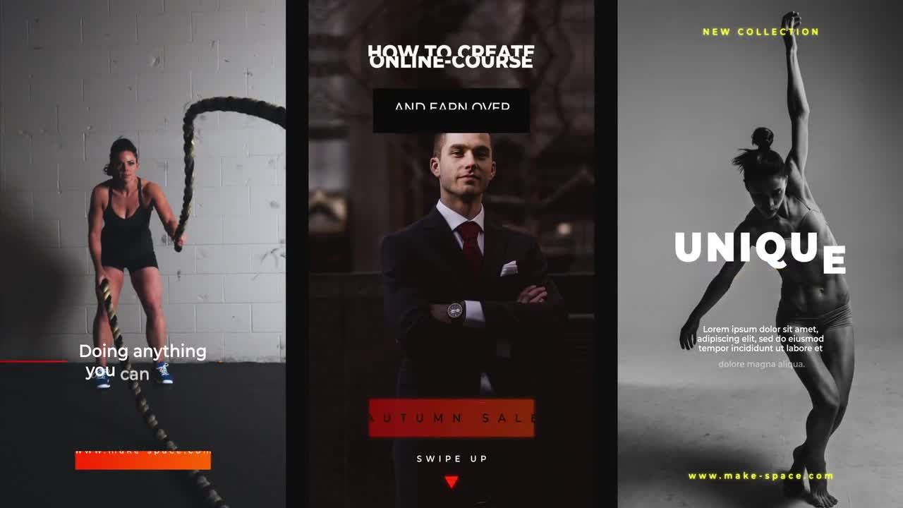 精彩的故事介绍幻灯片展示素材库精选AE模板