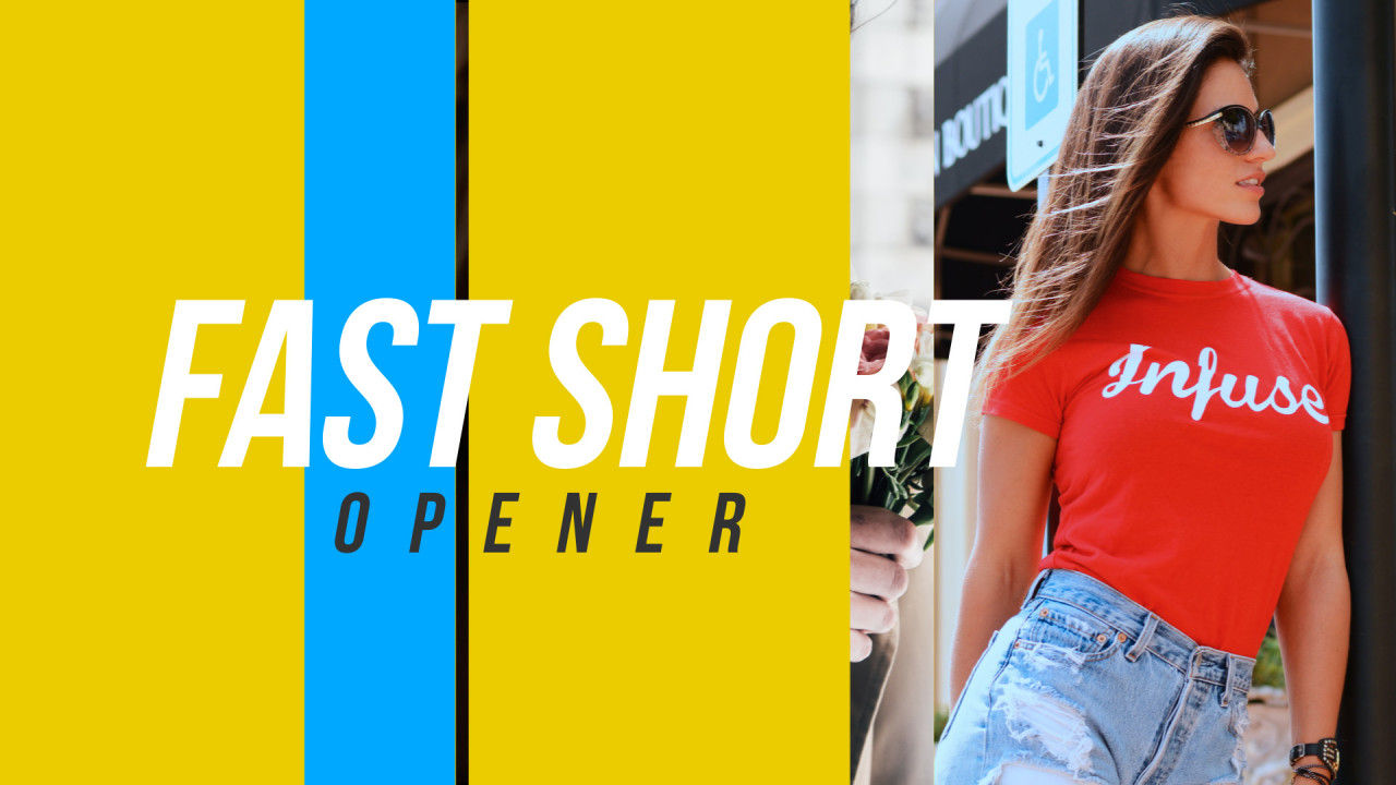 快速动感切换相册展示特效素材库精选AE模板