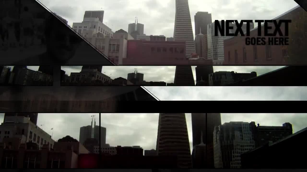 现代时尚创意的动态媒体开场白素材库精选AE模板