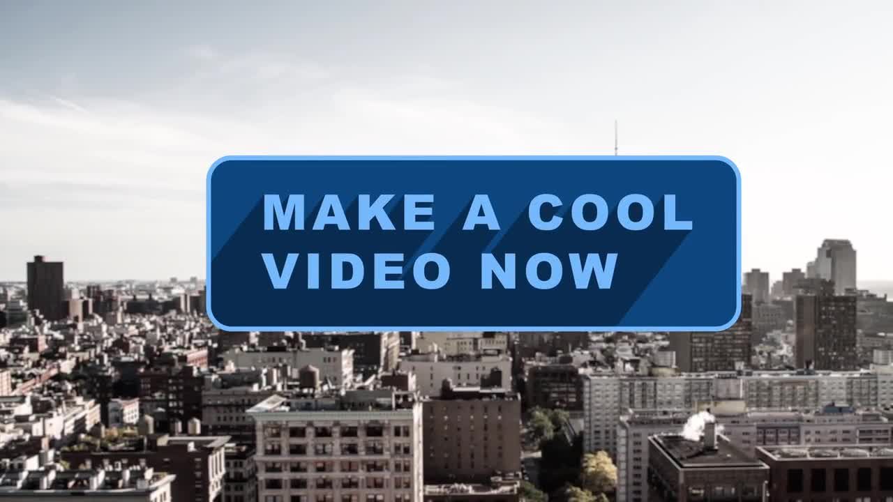 4K长影标题ae模板