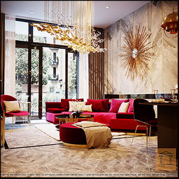 金色现代公寓室内场景素材之家精选3D模型