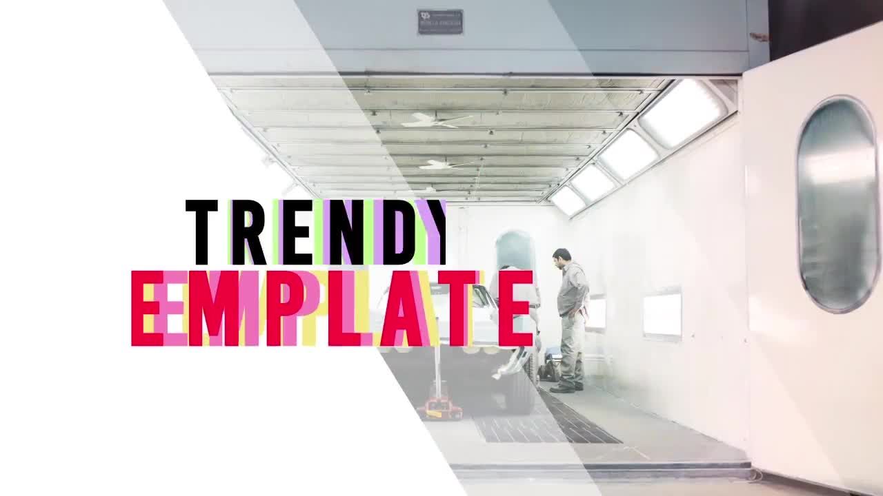 现代企业规模展示宣传视频图文介绍素材库精选AE模板