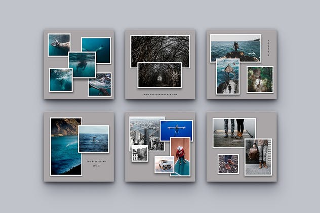 社交媒体新媒体文章编辑创意贴图素材PSD模板素材库精选 Social Media Post Vol. 15插图(1)