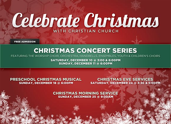 圣诞节假日节日广告专题模板 Christmas & Holiday Announcement插图(1)