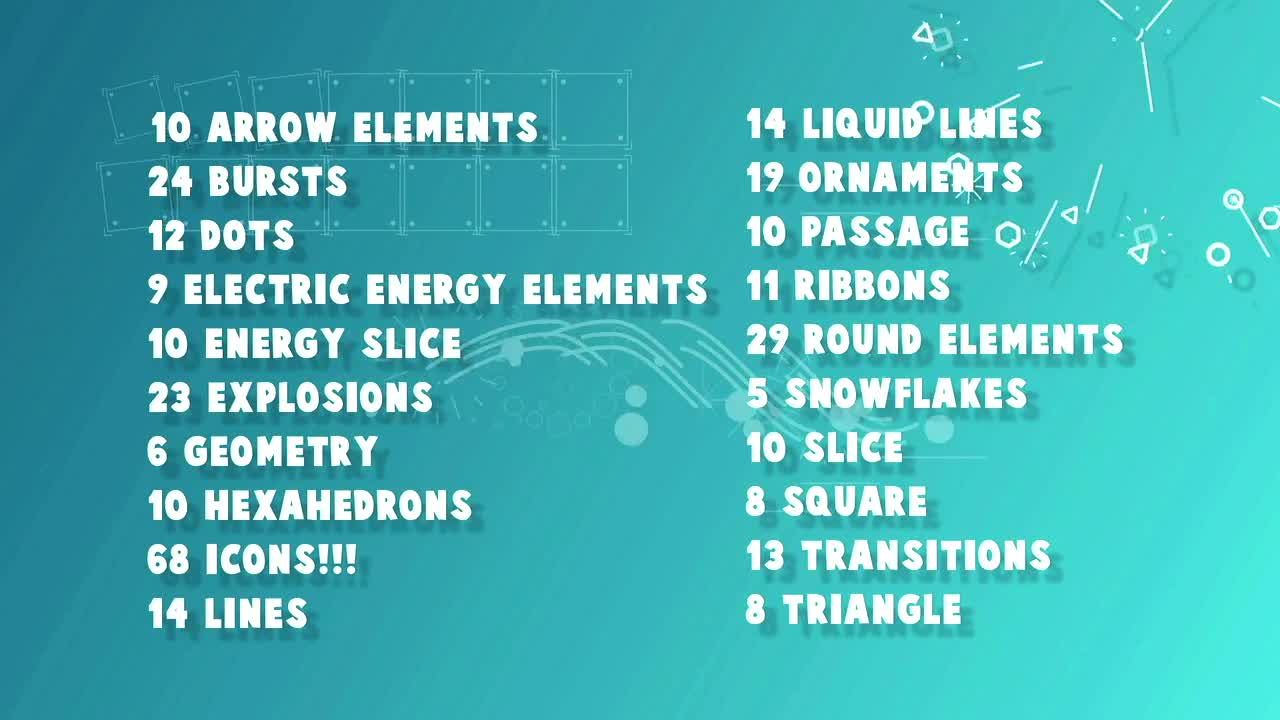 电视节目广告视频外观增强素材库精选AE模板