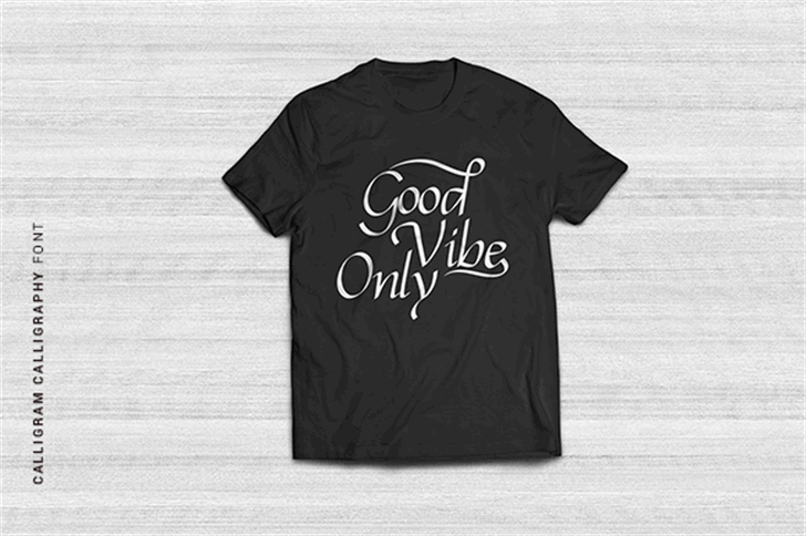 Calligram Personal font插图7 Calligram Personal font插图7