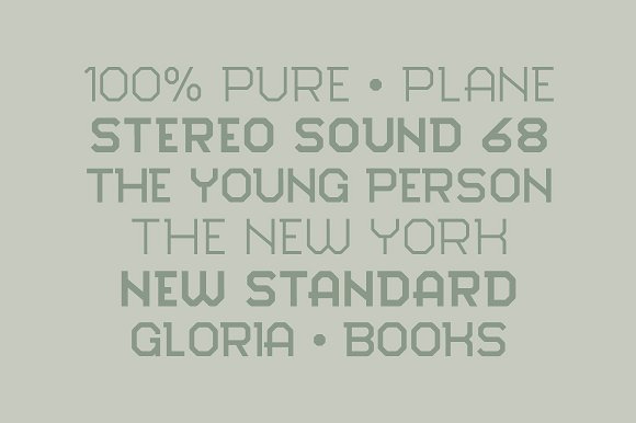 Numhead Typeface插图3