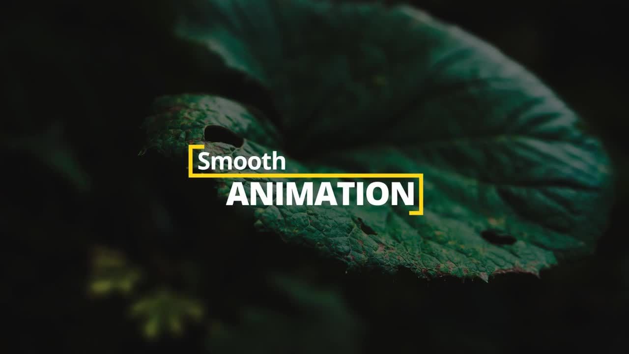 10个时尚前卫三分之一的全屏标题素材库推荐PR模板