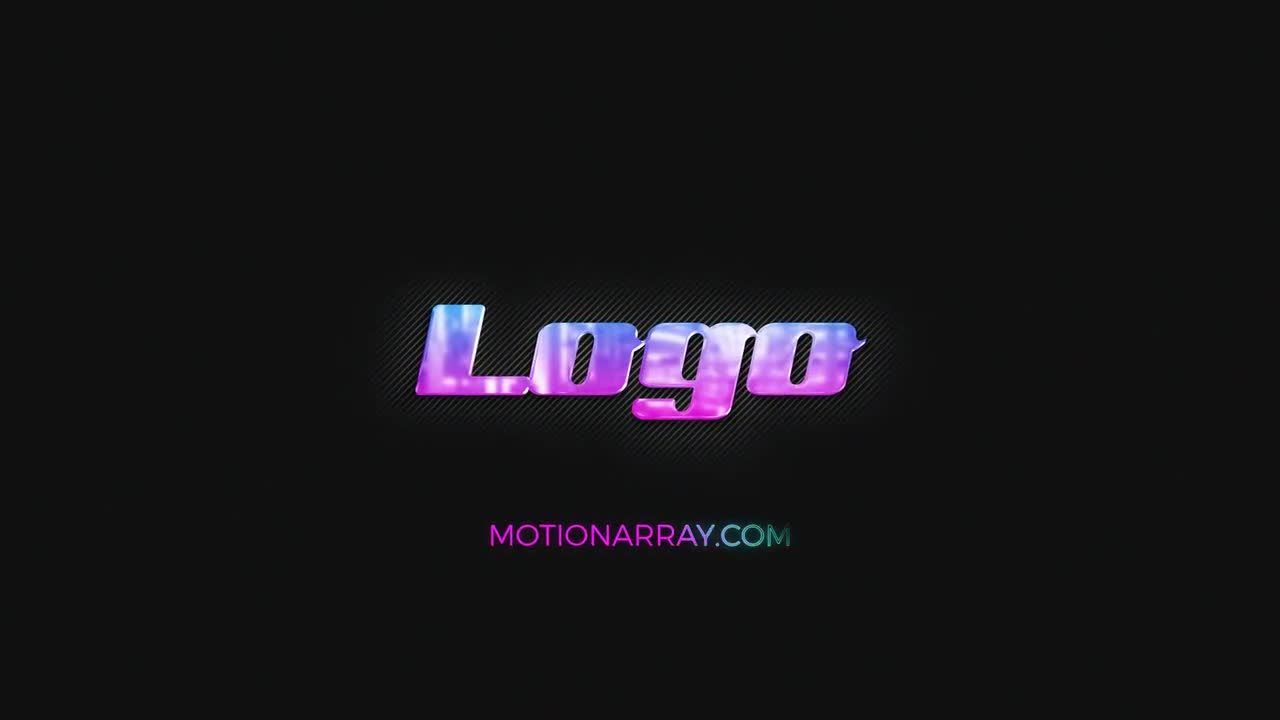 糖果徽标揭幕战素材库精选AE模板