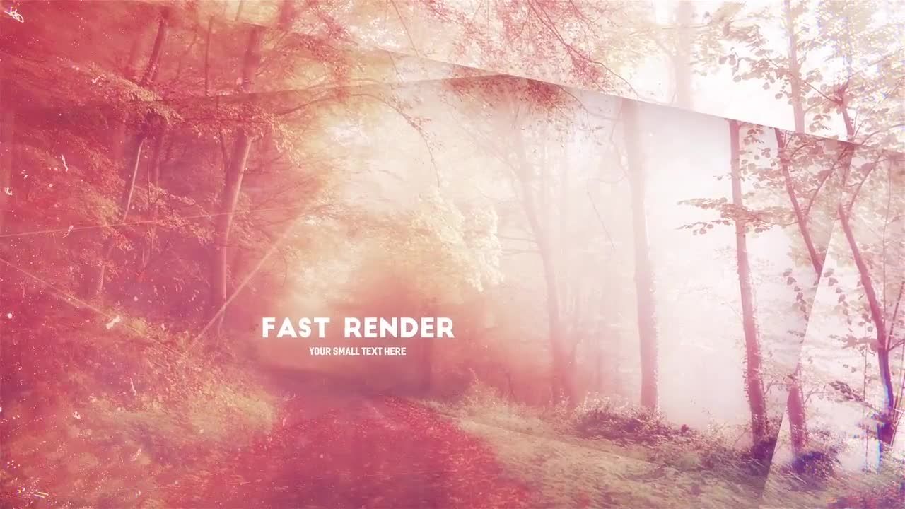 启发幻灯片动画时尚照片展示素材库精选AE模板