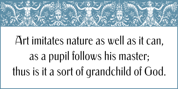 Dante Alighieri Font插图1