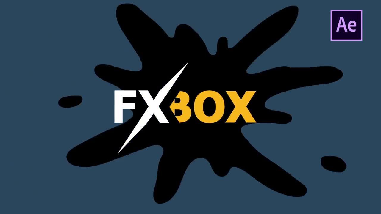 10种时尚设计手绘液体过渡素材库精选AE模板