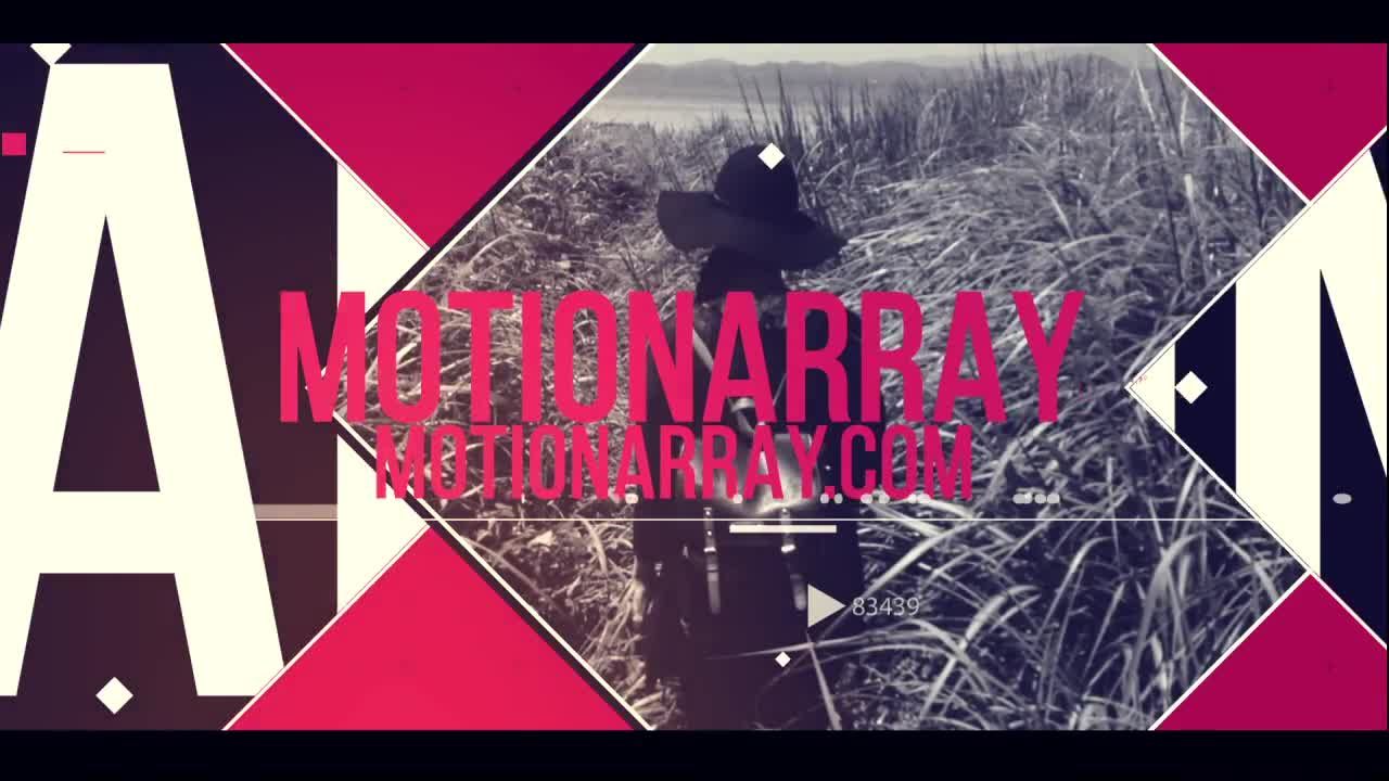 视频项目设计素材库精选AE模板