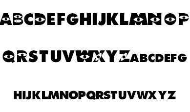 Monsters Inc font插图1 Monsters Inc font插图1