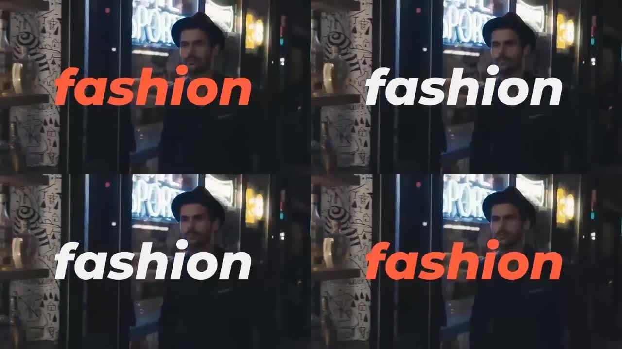 快速创意动画时尚演示素材库精选AE模板