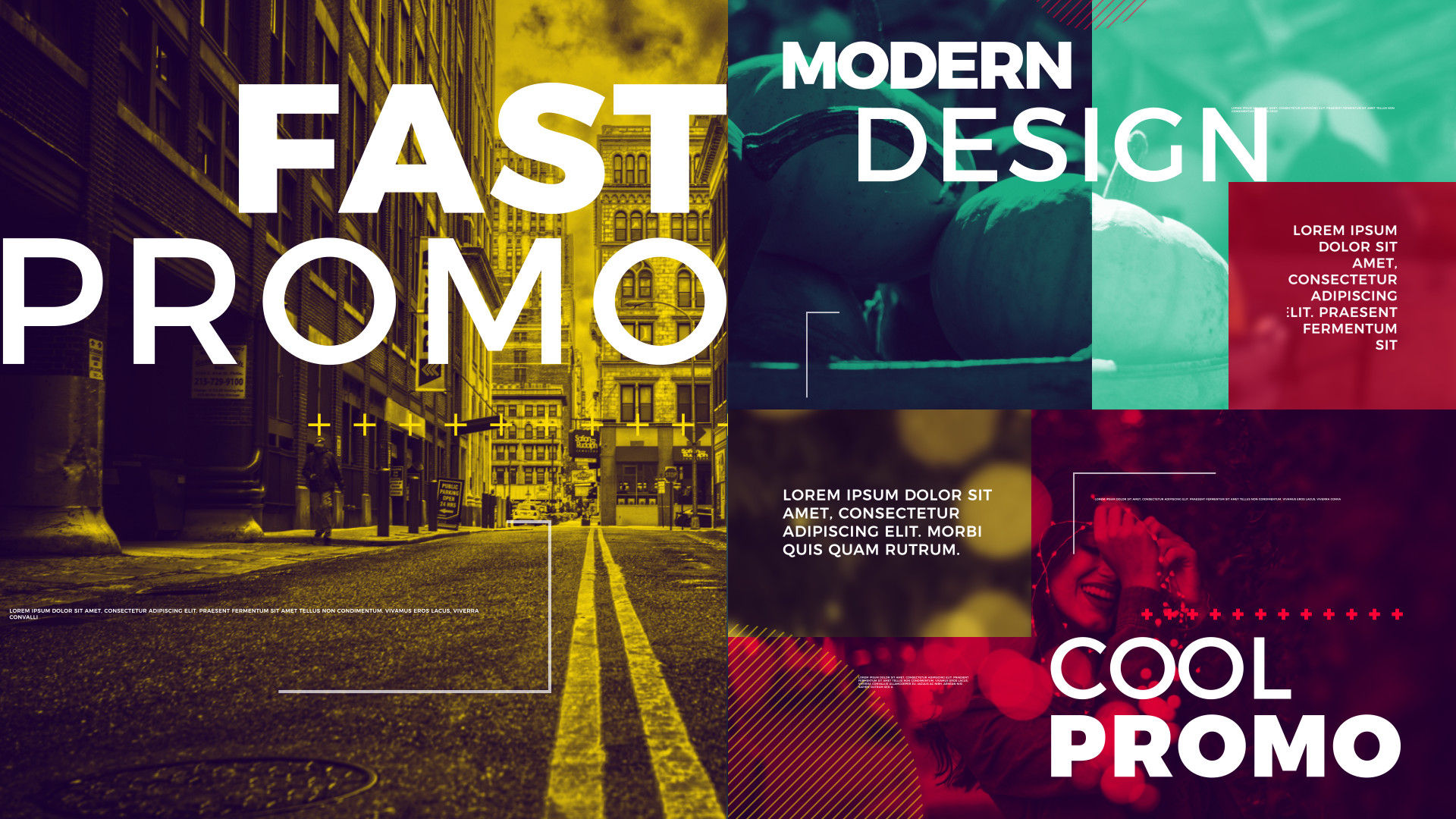 动态城市揭幕战素材库精选AE模板