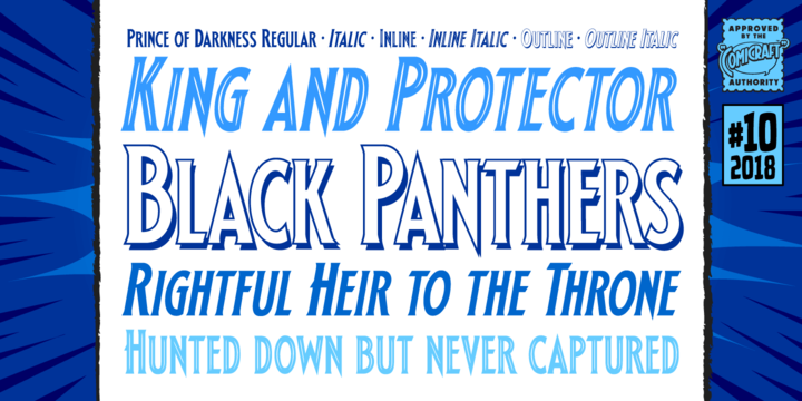 Prince Of Darkness Font Family插图1