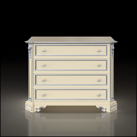 现代欧式床头柜素材之家精选3D模型