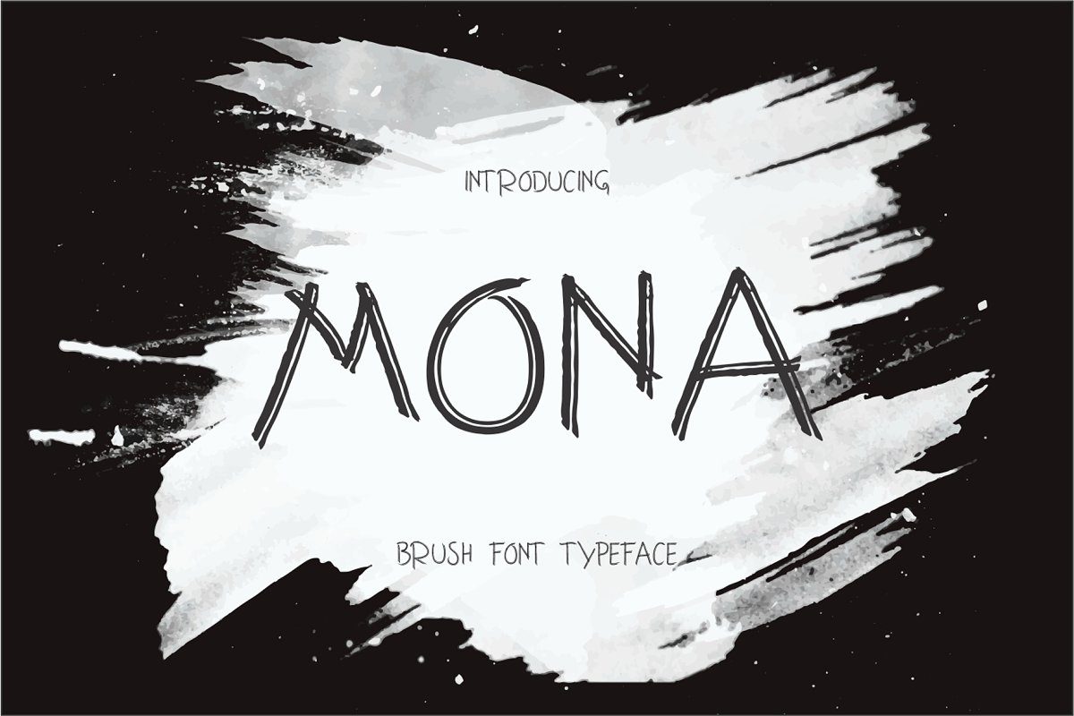 Mona Font素材之家精选英文字体