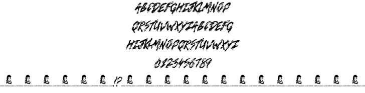 Death Valley font插图1 Death Valley font插图1