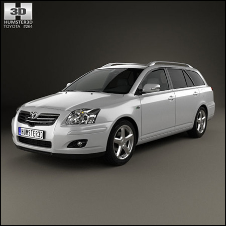 丰田Avensis wagon 2006 汽车素材之家精选3D模型