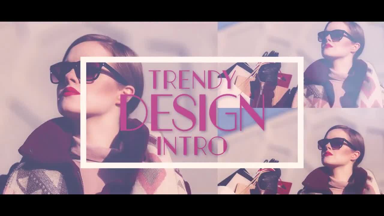 酷炫时尚PR视频开场模板