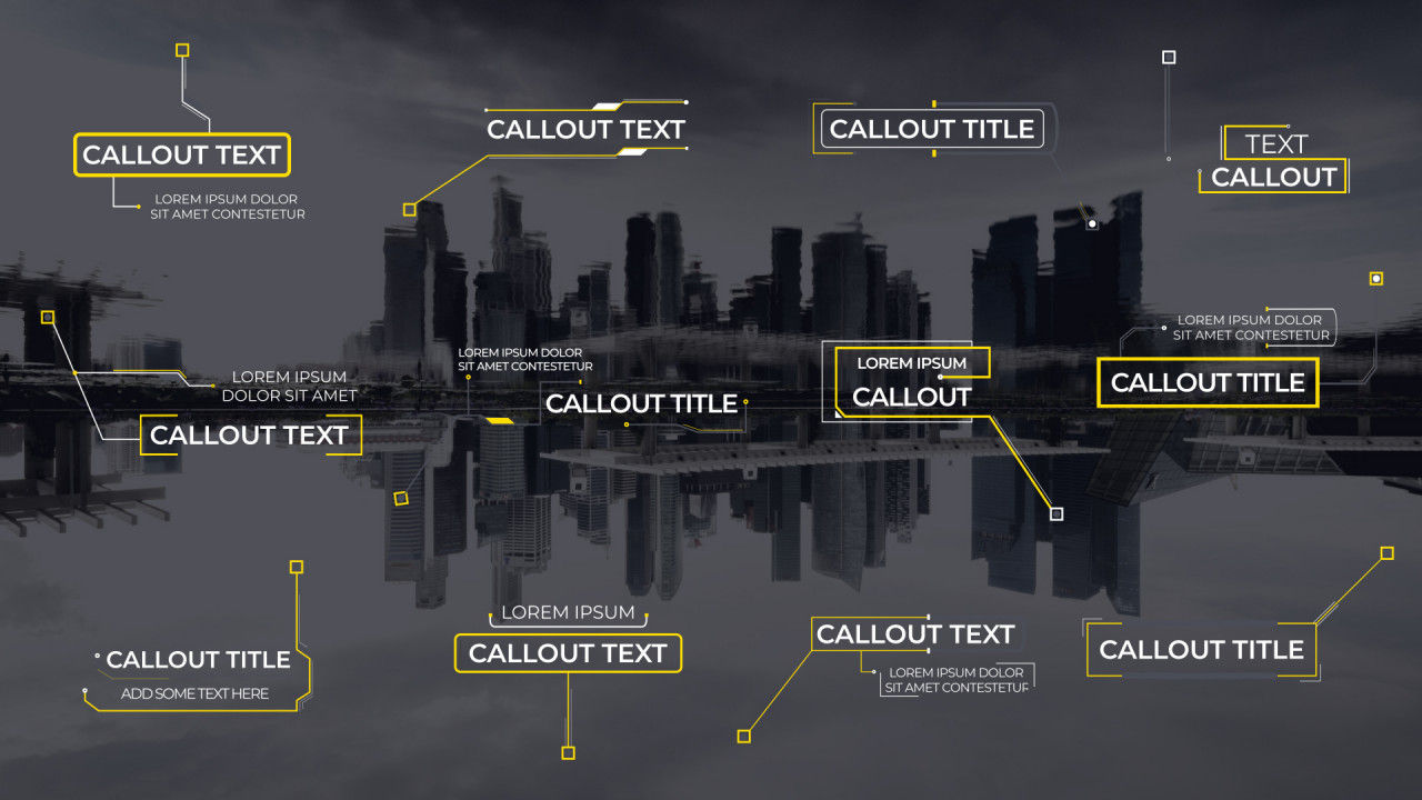 12个科技展示标题素材库推荐PR模板