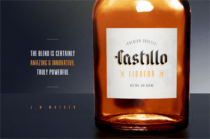 Alvaro Condensed font插图1