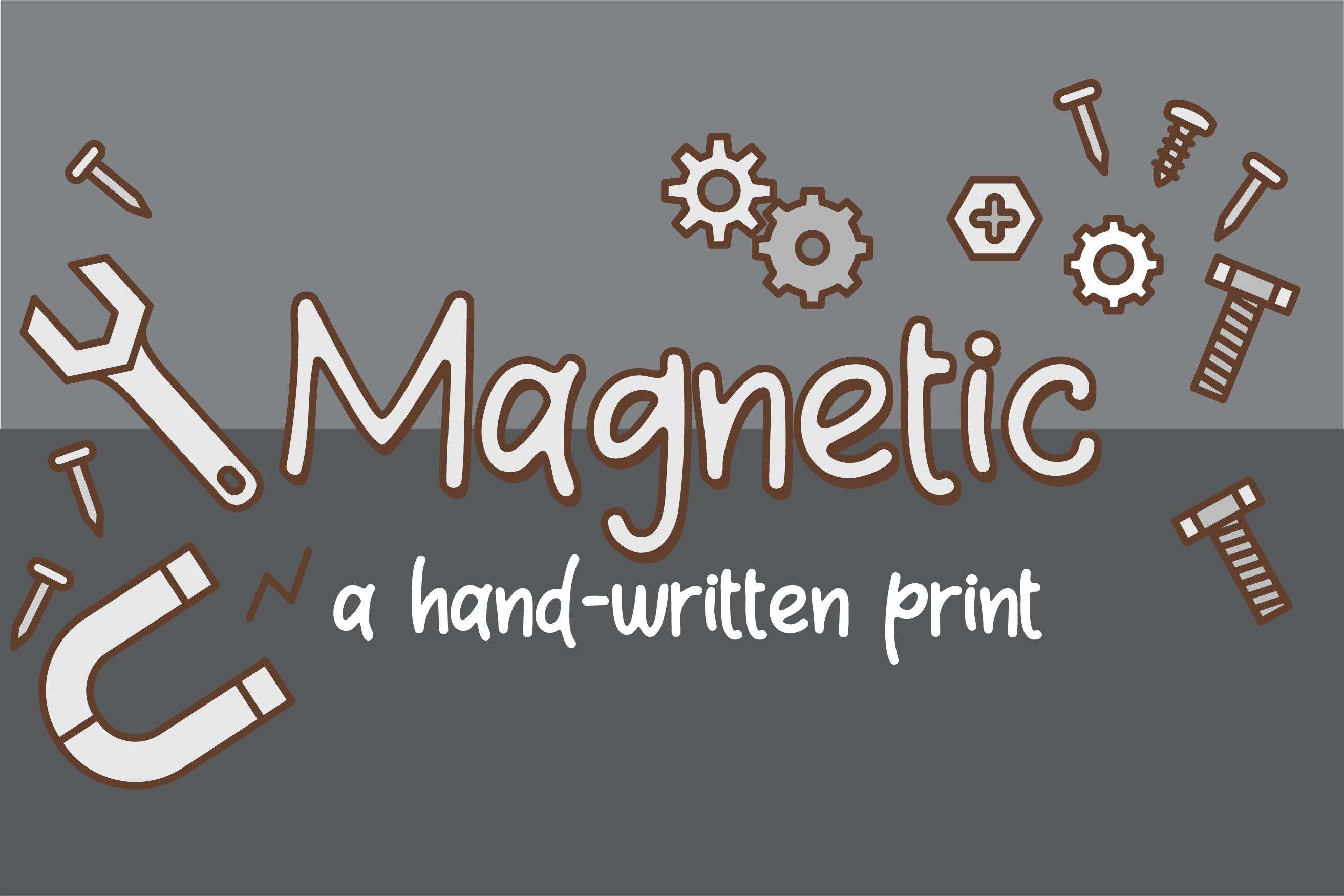 ZP Magnetic Regular Font插图