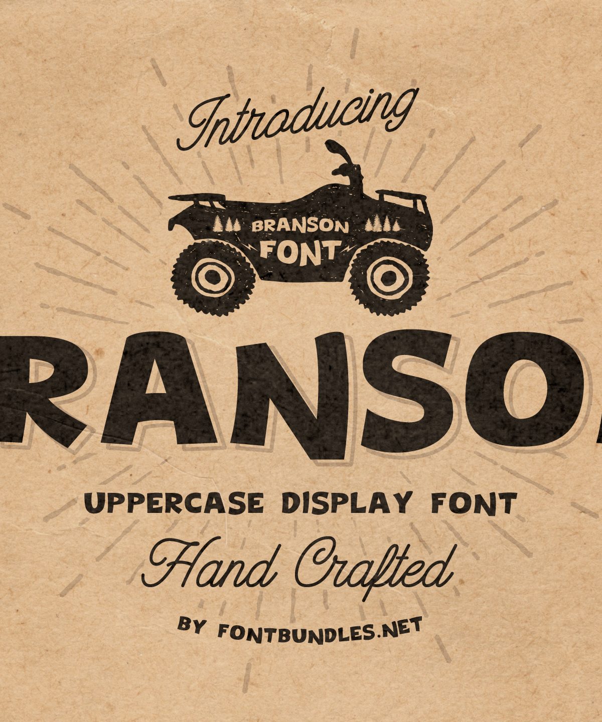 Branson Font素材之家精选英文字体