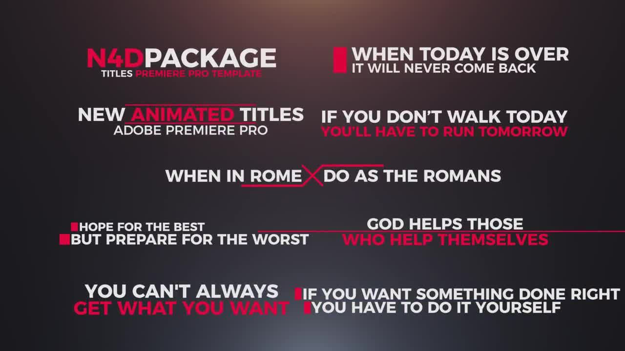 超级酷炫动画素材库推荐PR模板