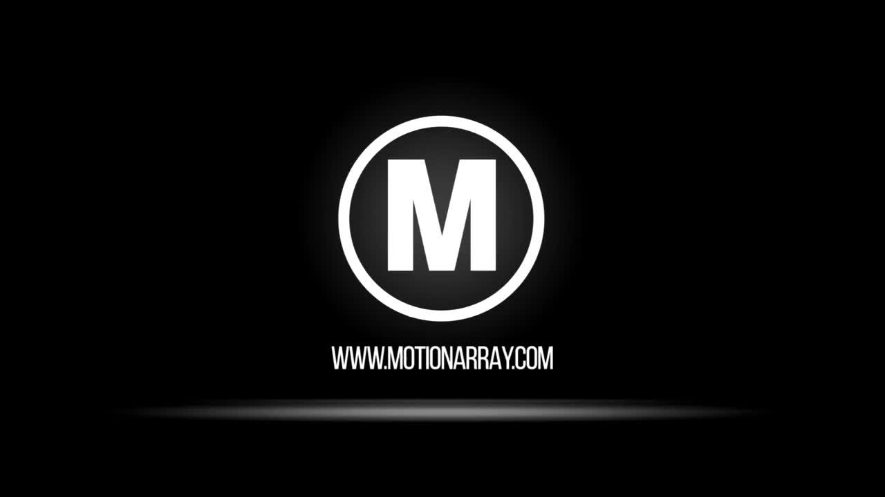 简单时尚的徽标动画素材库精选AE模板