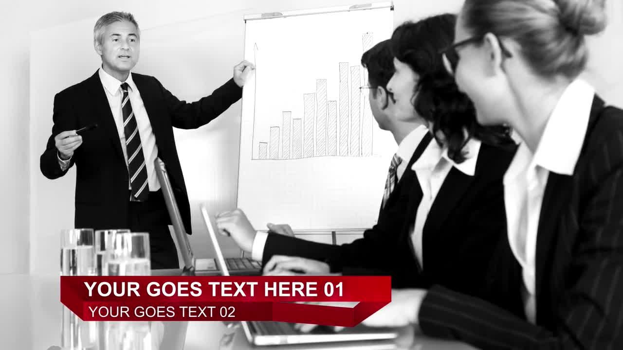 三分之二出色图像文本素材库精选AE模板