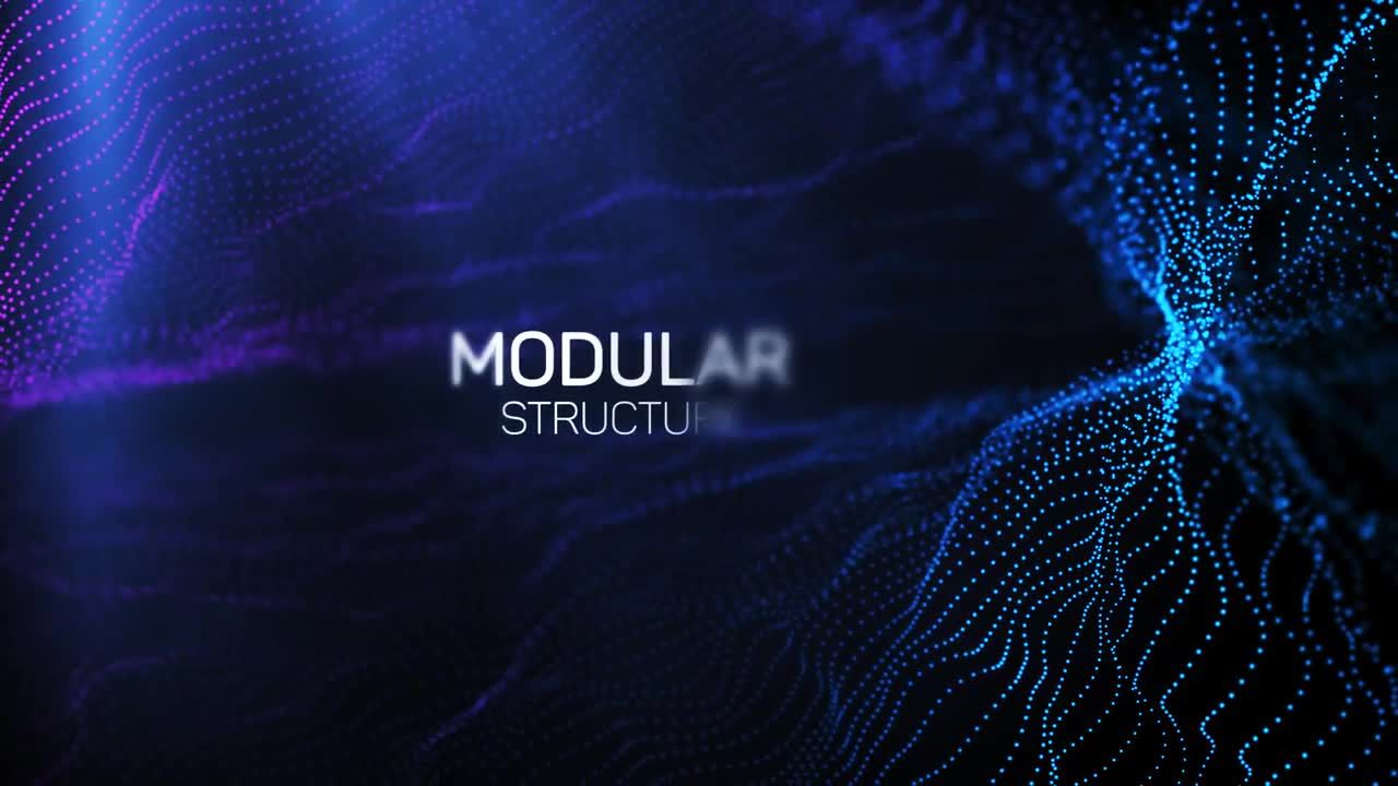 抽象背景宣传开场动画素材库推荐PR模板