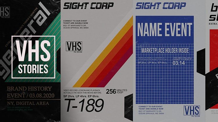 5个清晰且具有创意的动画设计ae模板